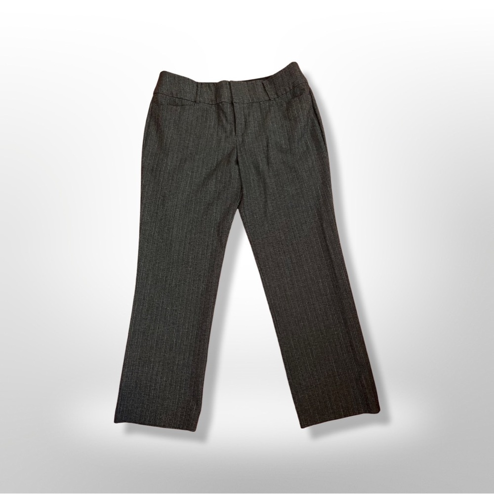 Women’s Nine West Gray Bootcut Dress Pants/Slacks, Size 16